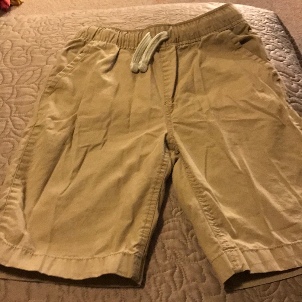 Boys khaki shorts
